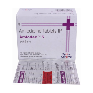 Amlodac 5 mg (Amlodipine) Tablets