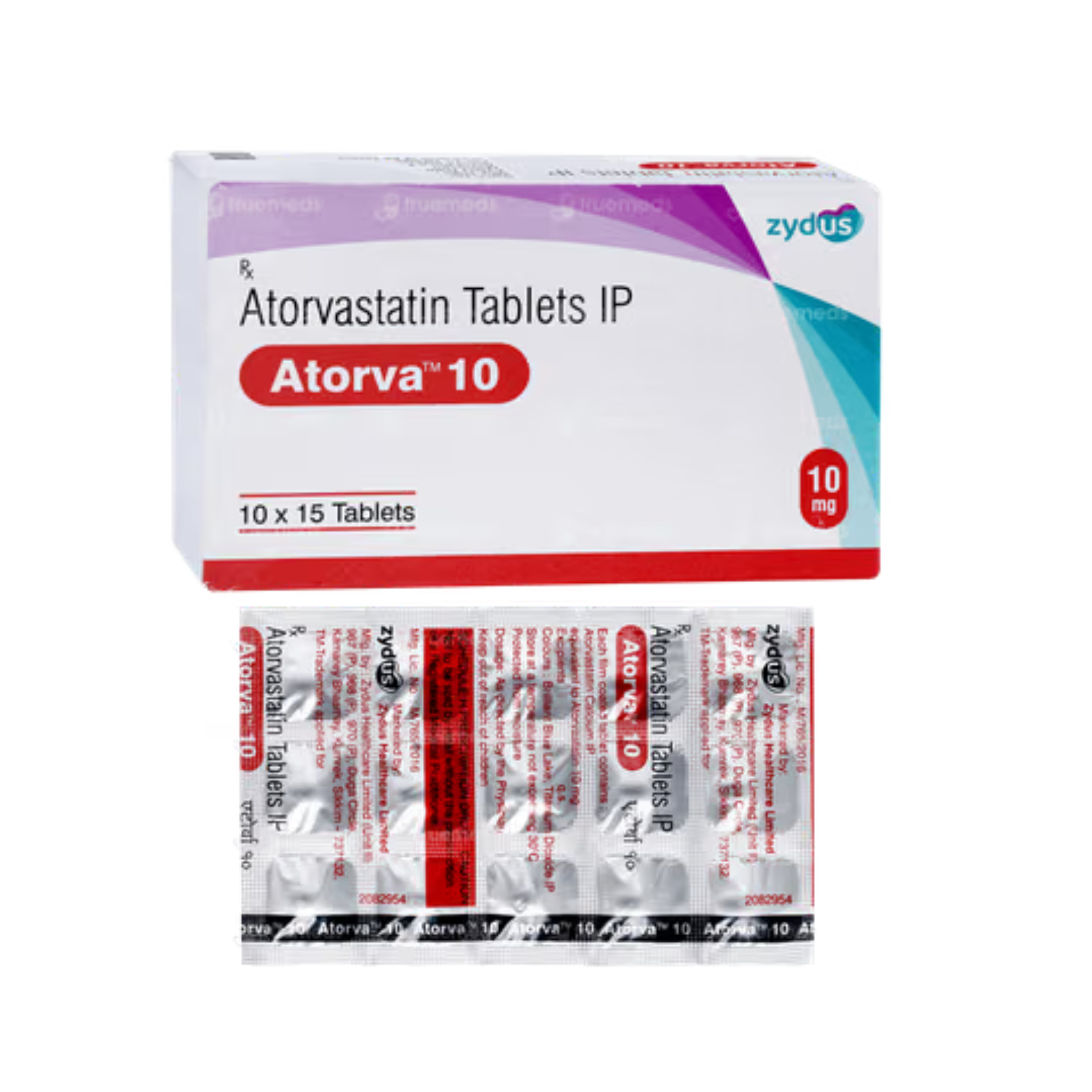 Atorva 10/20 mg (Atorvastatin) Tablets