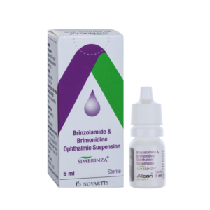 Simbrinza (Brinzolamide + Brimonidine) Eye Drops – 5 ml