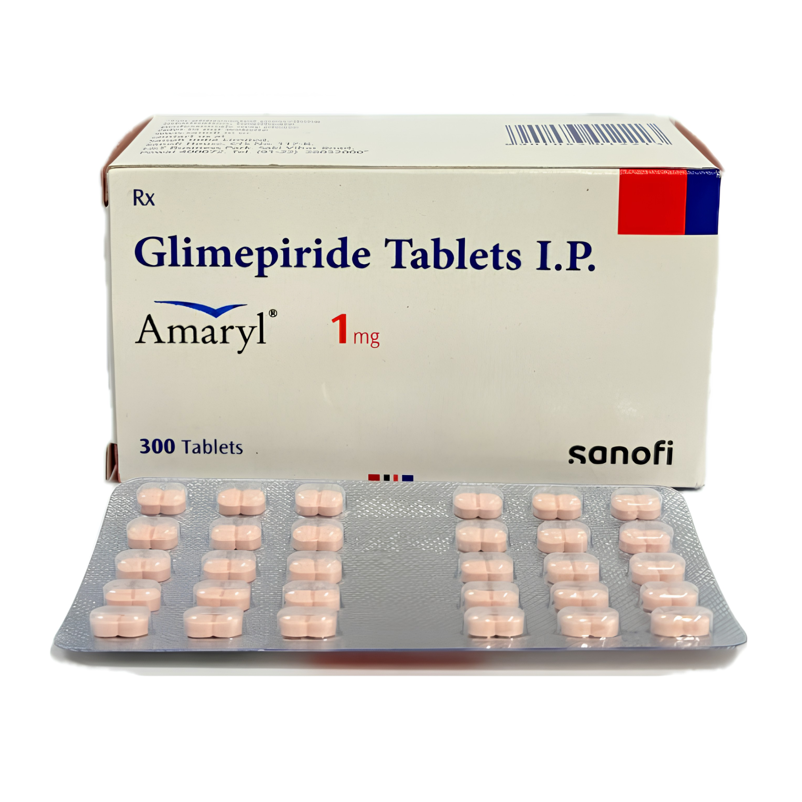 Amaryl 1 mg / 2 mg (Glimepiride)
