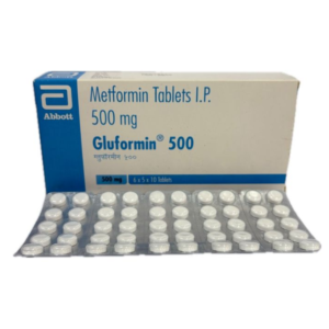 Gluformin 500 mg (Metformin) Tablets