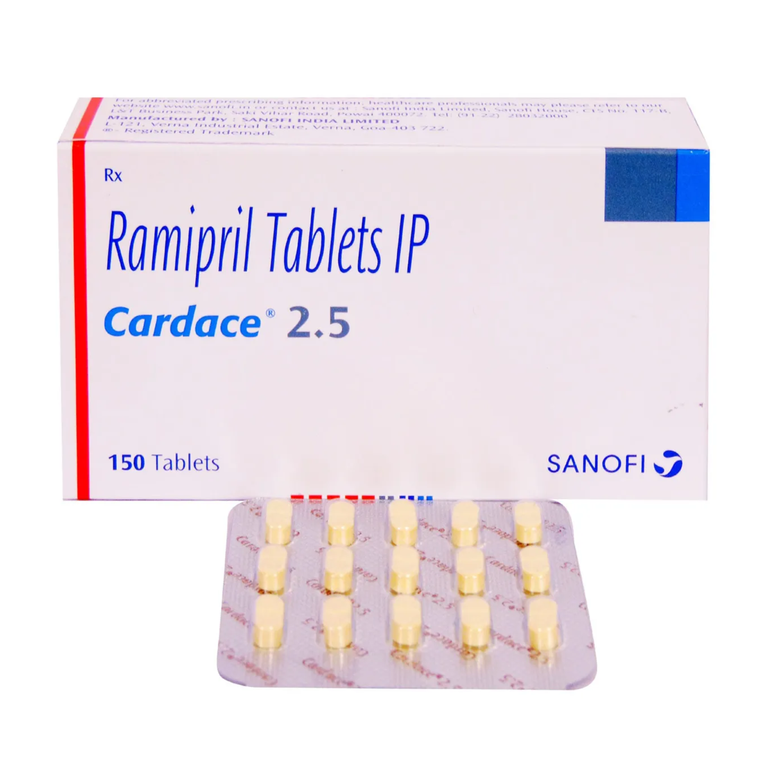 Cardace 2.5/5 mg (Ramipril) Tablets
