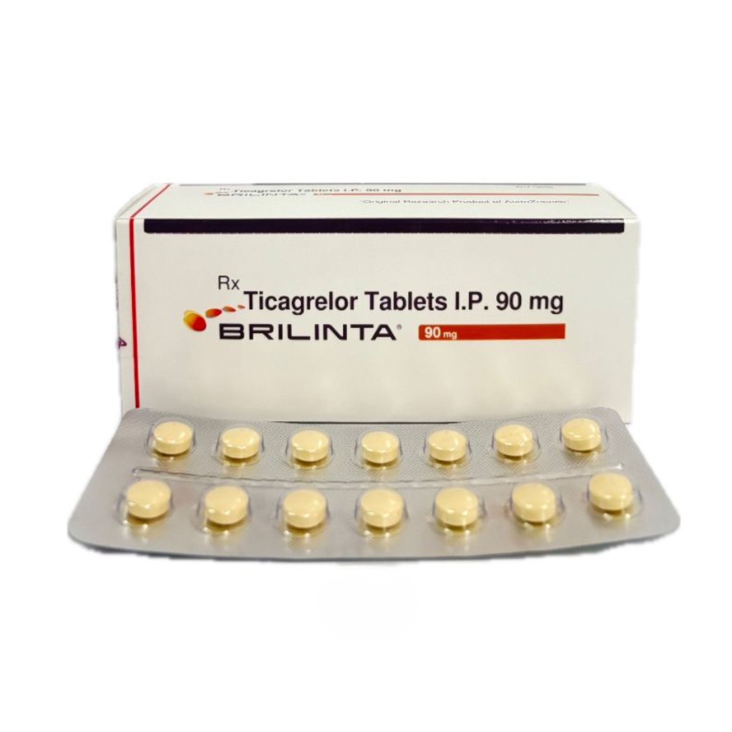 Brilinta 90 mg (Ticagrelor) Tablets