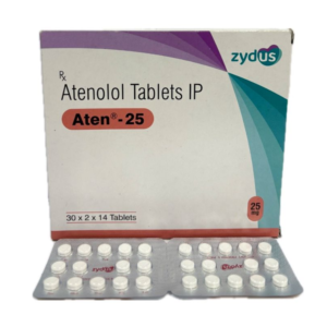 Atenolol 25/50 mg (Aten) Tablets