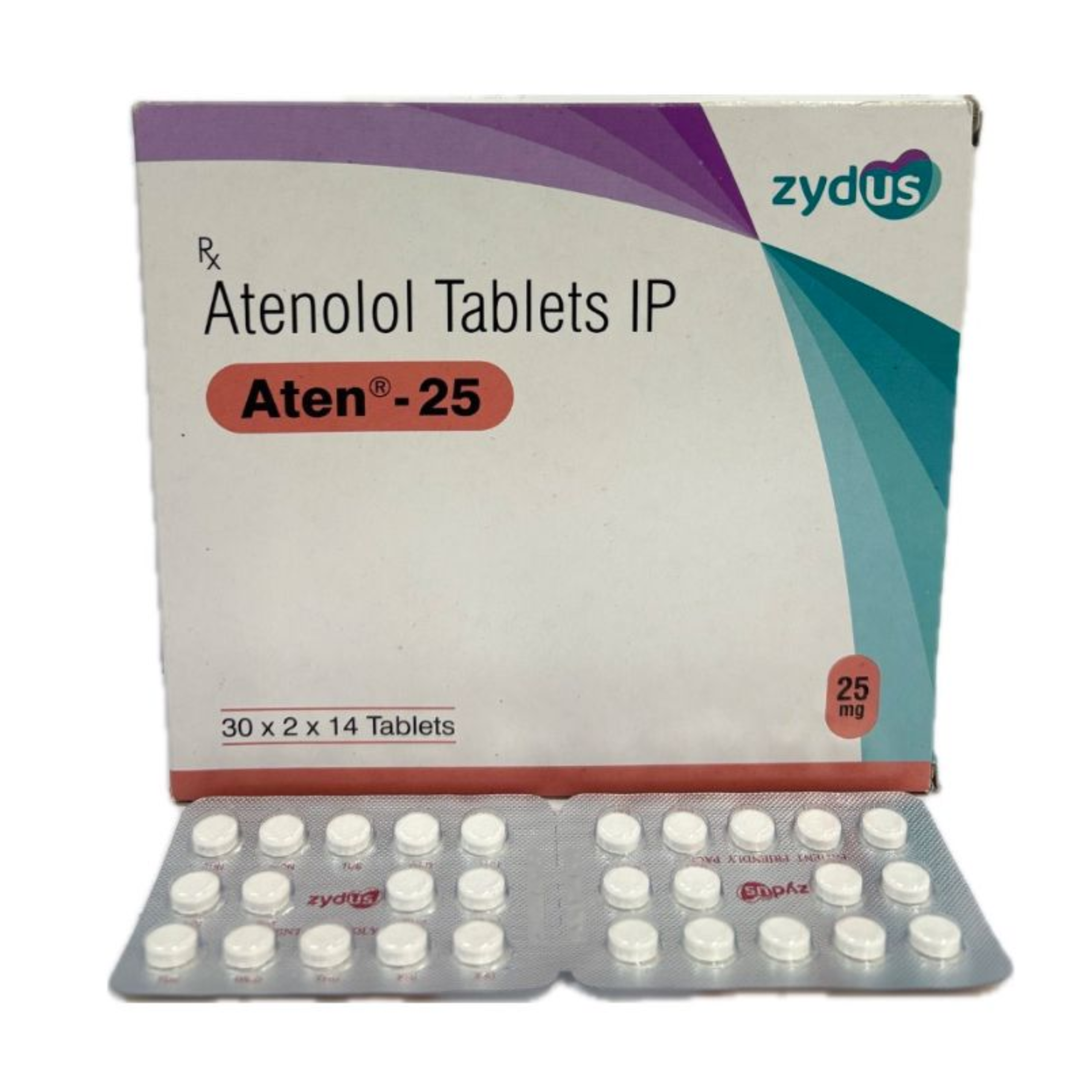 Atenolol 25/50 mg (Aten) Tablets