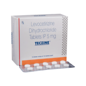 Levocetirizine 5 mg (Teczine) Tablets